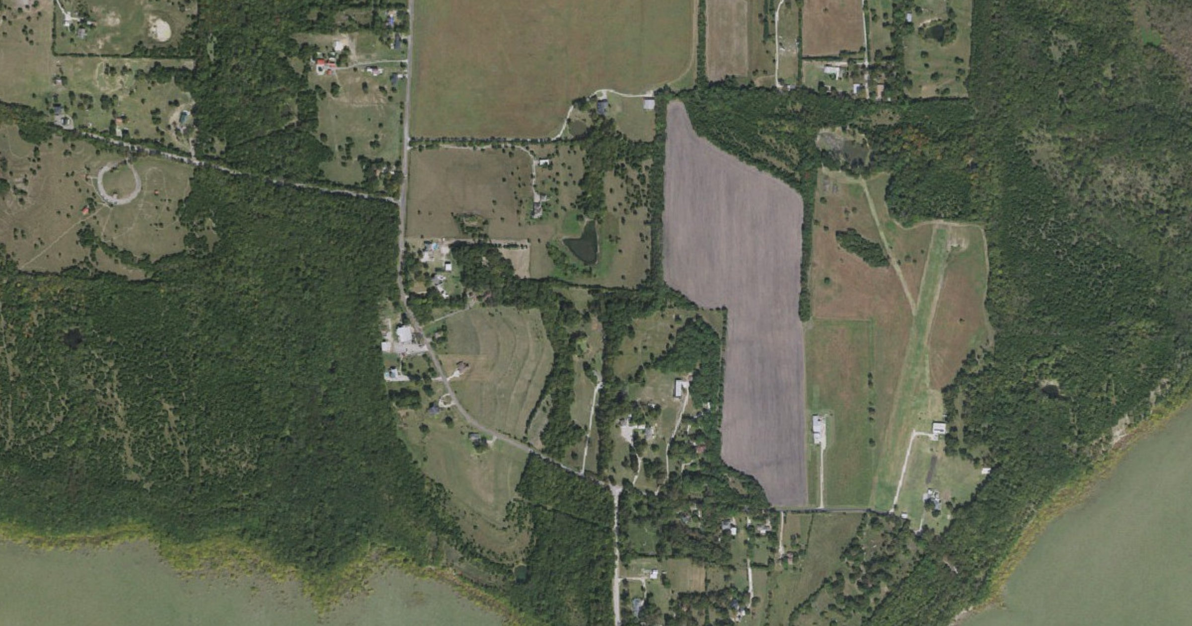 Aerial view of the BT Aycock Data Center (CR 561, Princeton) site in Princeton, TX