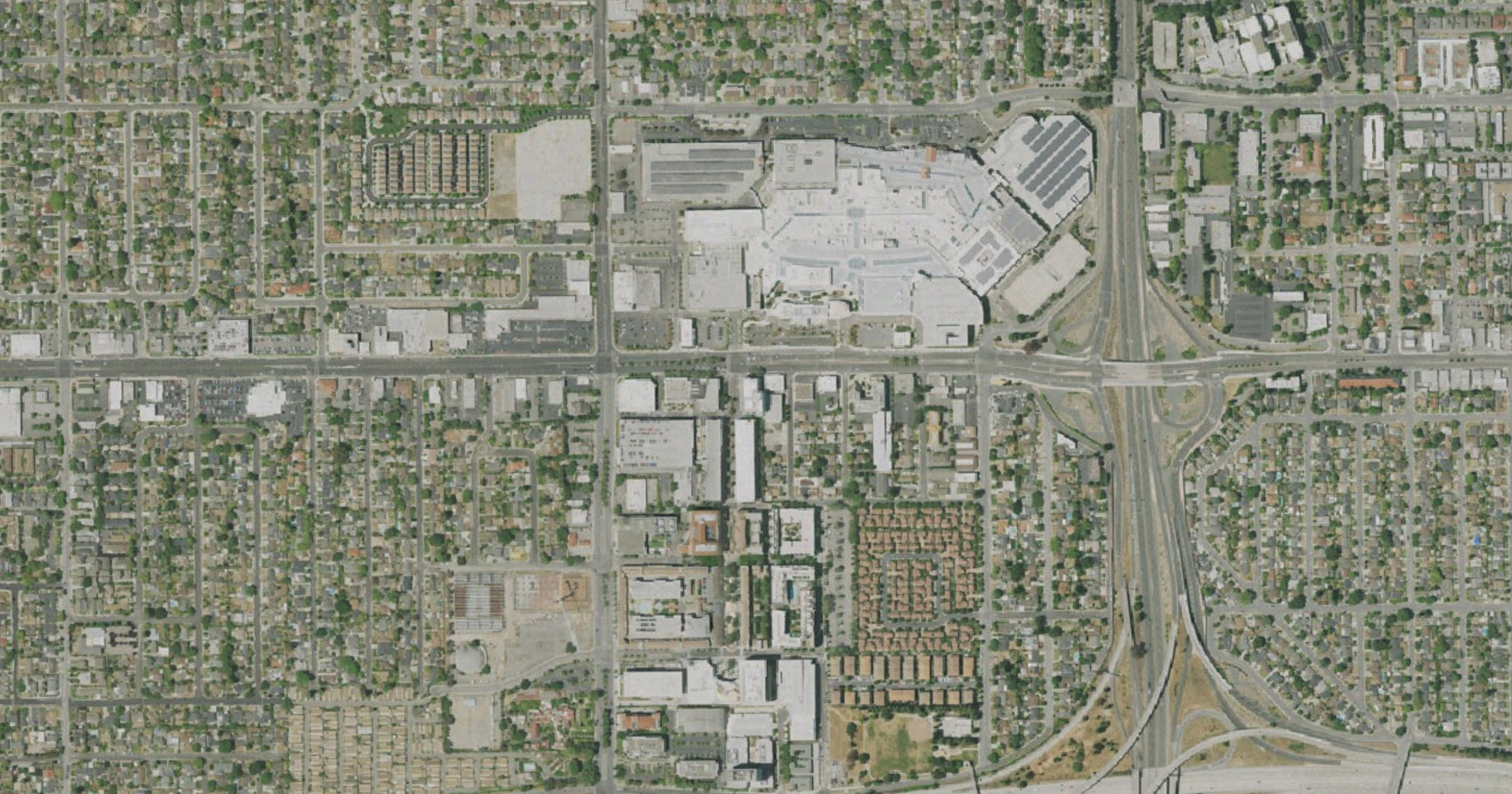 Aerial view of the Forescout Technologies, Inc. site in San Jose, CA