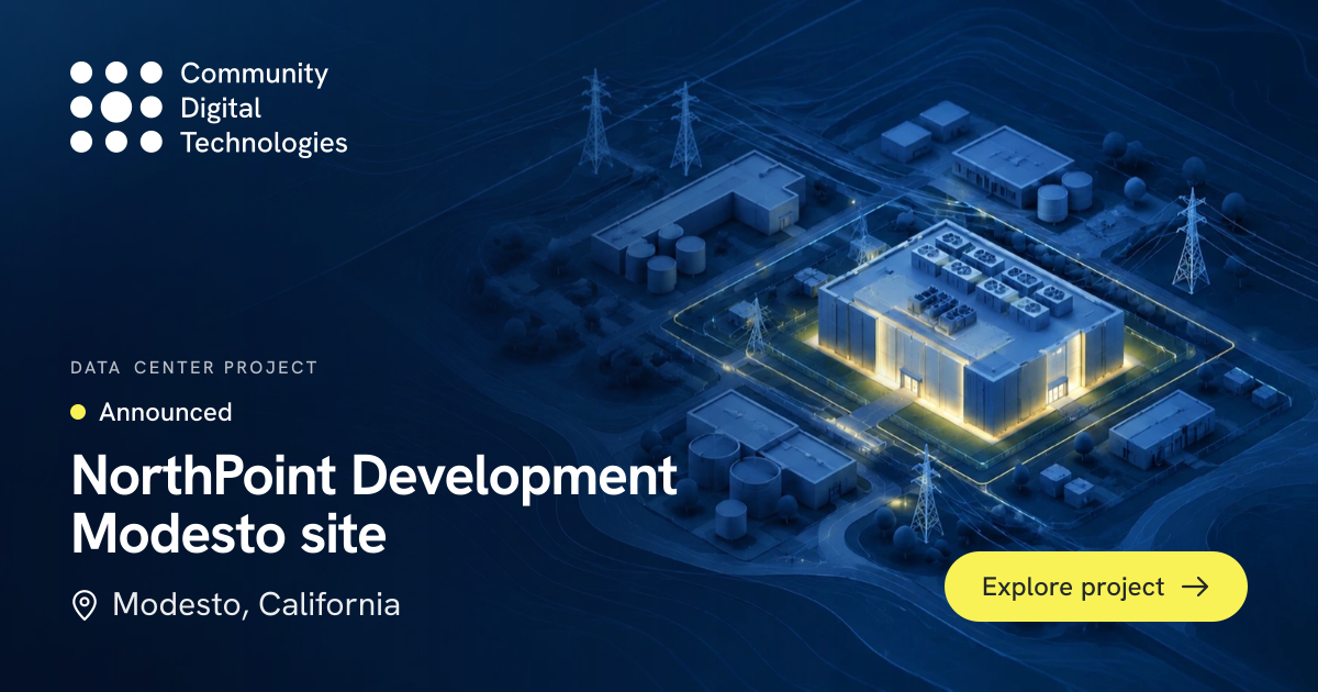 NorthPoint Development Modesto site data center, Stanislaus County, CA ...